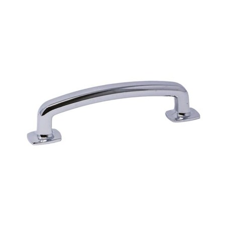 Crown 4-1/2" Vail Cabinet Pull with 3-3/4" Center to Center Polished Chrome Finish CHP86373PC